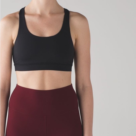 Lululemon Invigorate Bra, Peloton, Black 4 - Picture 6 of 6